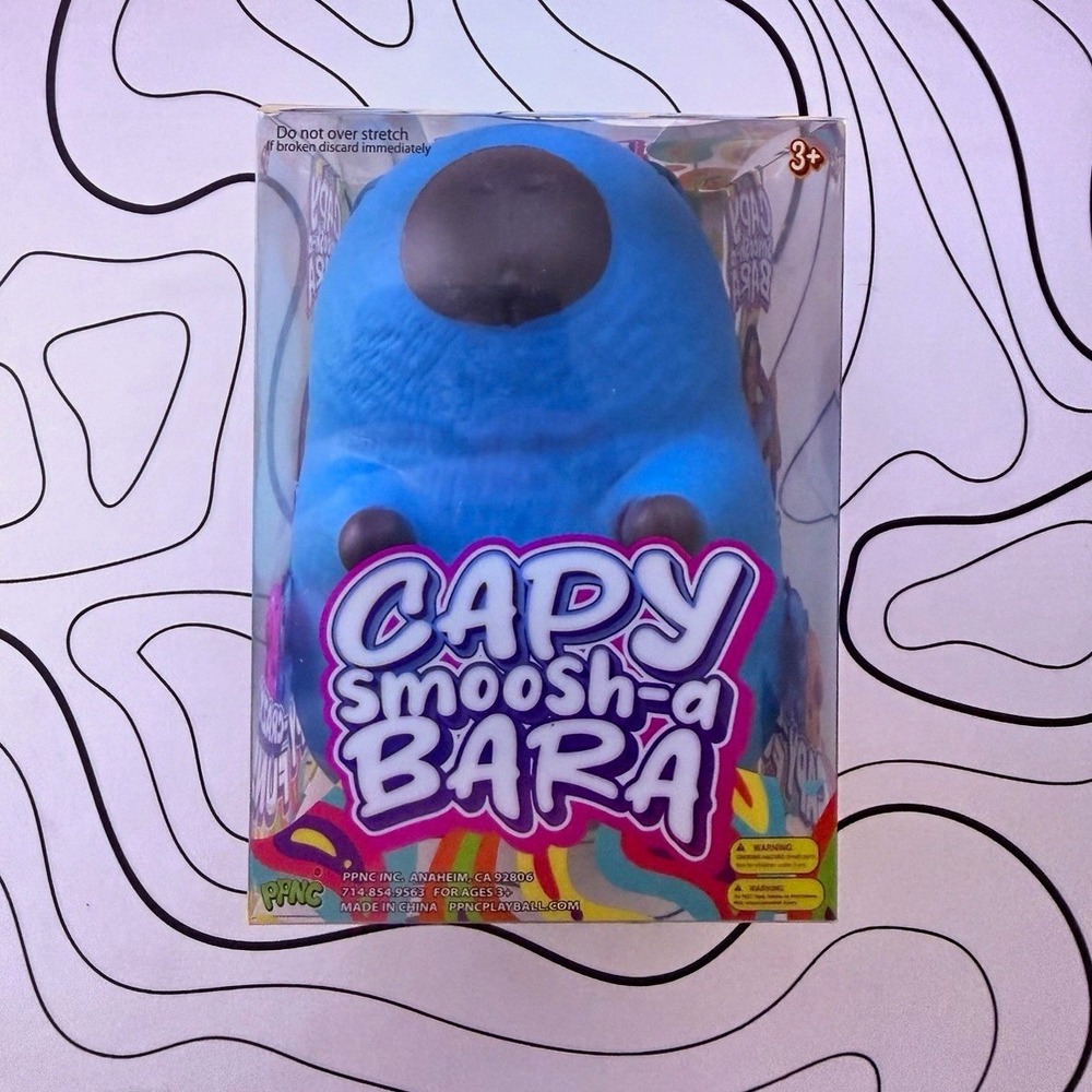 PPNC Blue Capy Smoosh-a Bara Squishy